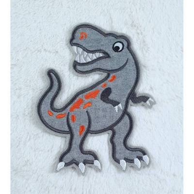 Dinosaurier Applikation, T-Rex Aufnäher,
