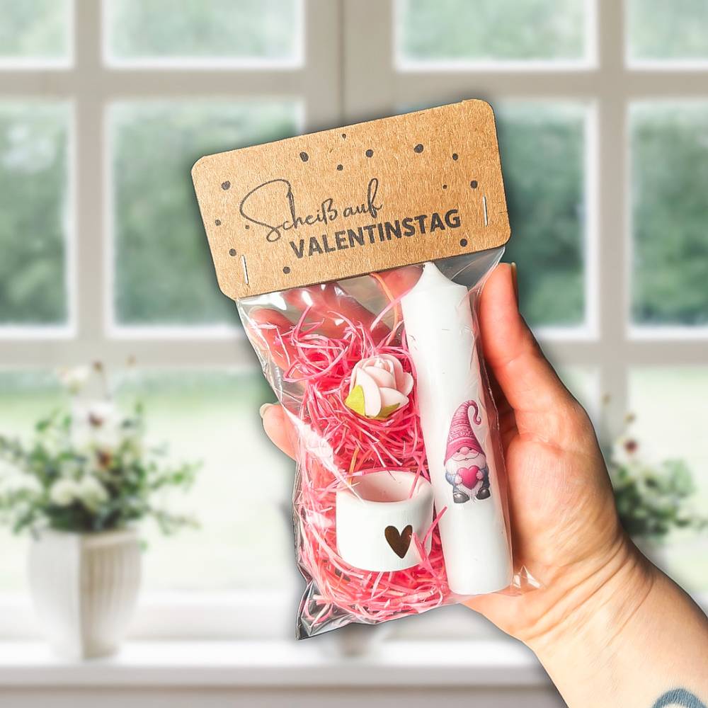 Tütenklappen-Vorlage „Scheiß auf Valentinstag“ – PDF-Datei zum Download und Ausdrucken Bild 3