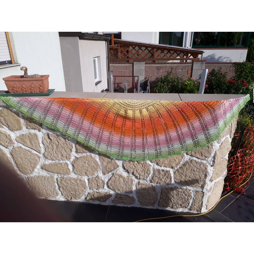 Häkeltuch Halbrund Soley Bild 5