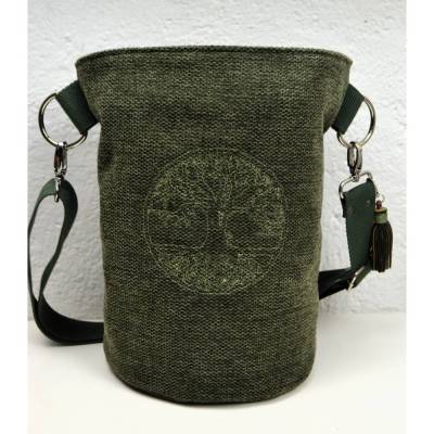 Diffy-Bag grün meliert