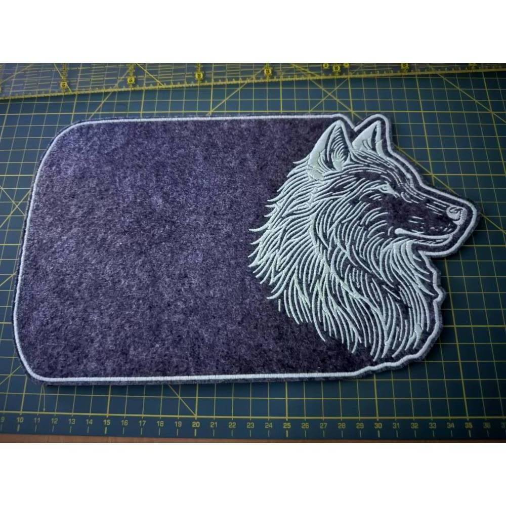 Stickdatei - Wolfskopf Wolf - 2 Größen Bild 5