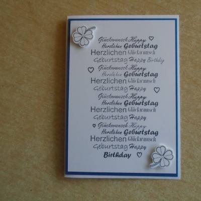 Geburtstagskarte Glückwunschkarte  Geburtstagswünsche Geburtstagsgrüsse Geburtstag  Grußkarte