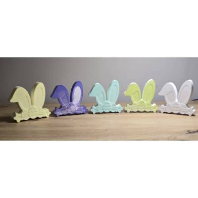 Deko Figur  - Ostereier - Osterhase - Hasenohren -