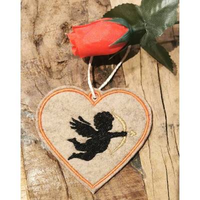 Stickdatei Amor Anhänger 10x10