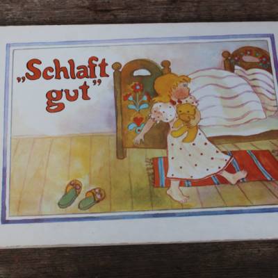Schlaft gut |  Bilderbuch DDR | VEB Postreiter Verlag Halle 1980