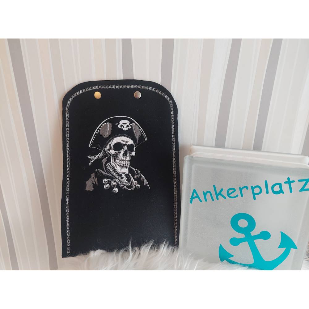 Totenkopf Pirat Lichteffekt 20x26-30cm, 21*40cm EXP Bild 6