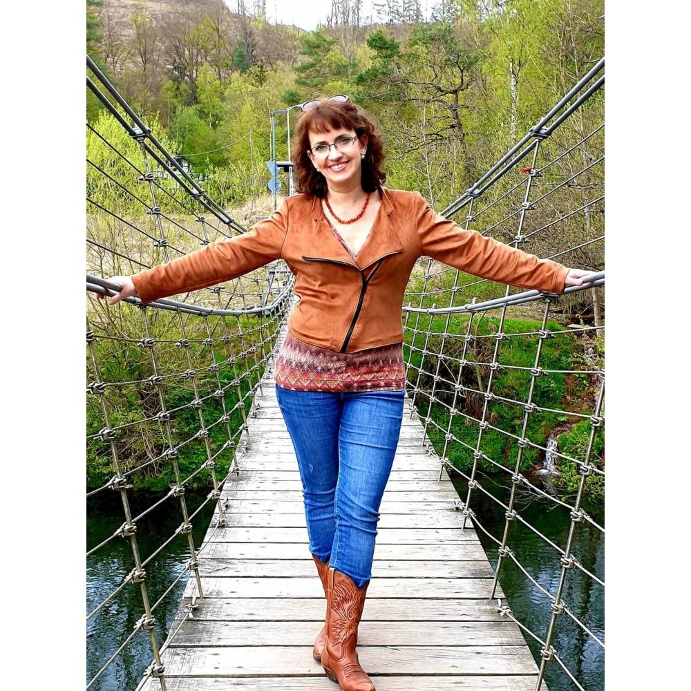 Schnittmuster Bikerjacke Cathy – PDF-Schnittmuster in Gr. 34-50 | Kurzjacke | Modern & Figurbetont Bild 9