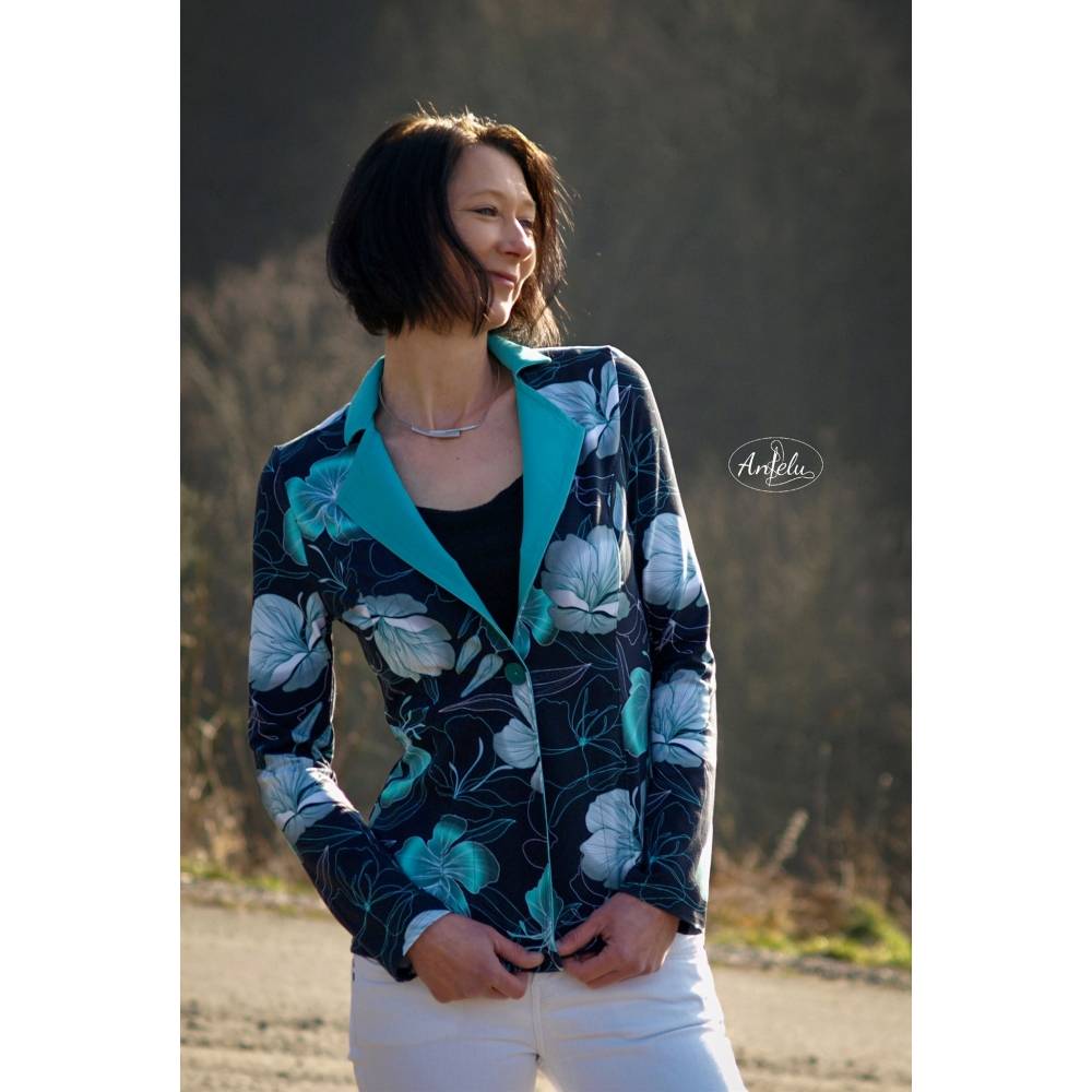 MC Kenzie Blazer Schnittmuster – Eleganz & Vielseitigkeit in Größen 34-50 | inkl. Ebenen und Beamerdatei Bild 2