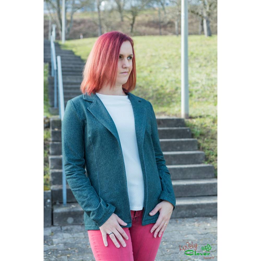 MC Kenzie Blazer Schnittmuster – Eleganz & Vielseitigkeit in Größen 34-50 | inkl. Ebenen und Beamerdatei Bild 5