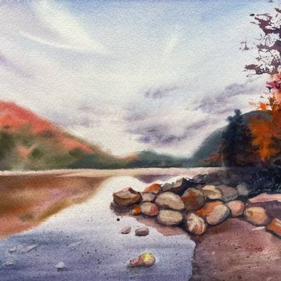 Das Aquarellbild 