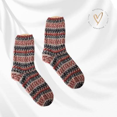 Socken handgestrickt für Gr. 42/43