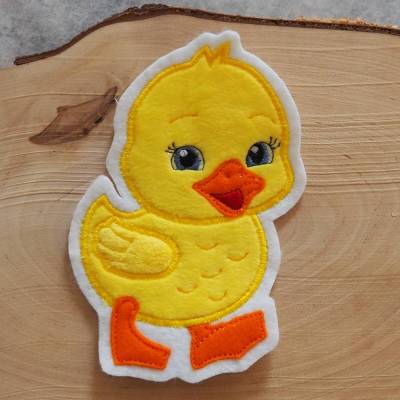 Applikation süsse Ente Aufnäher, Patch