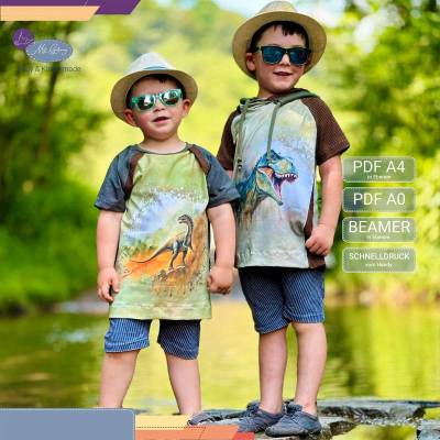 Schnittmuster T-Shirt "LEON" 74-146