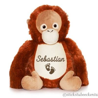 Stofftier Orang Utan mit Namen