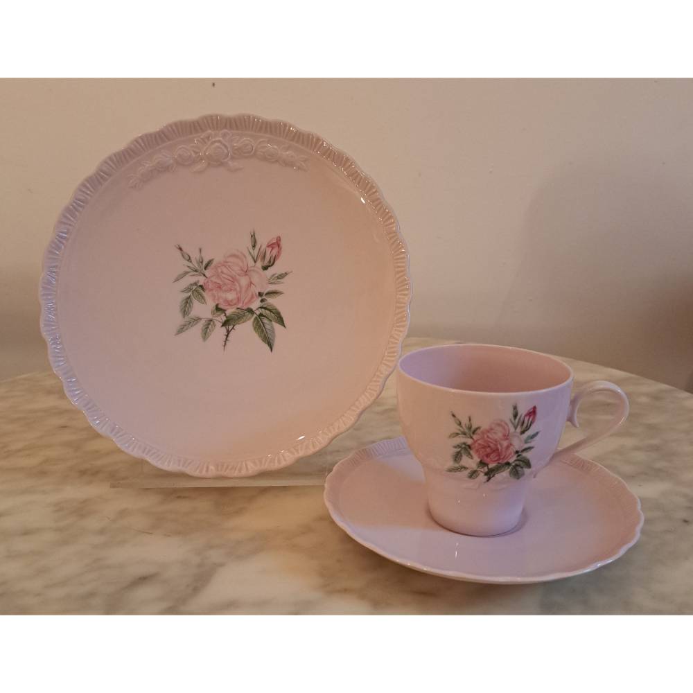 Hutschenreuther *** Porcelaine rose *** 3