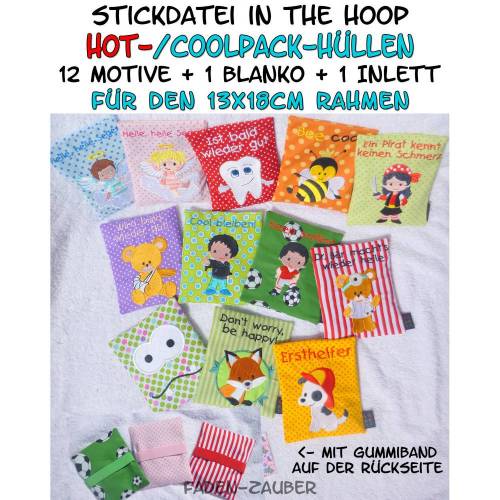 Coolpack-Hüllen ITH für den 13x18cm Rahmen