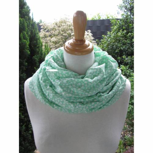 MILLEFIORI leichter XL Schal aus Viskose Blümchen Farbwahl