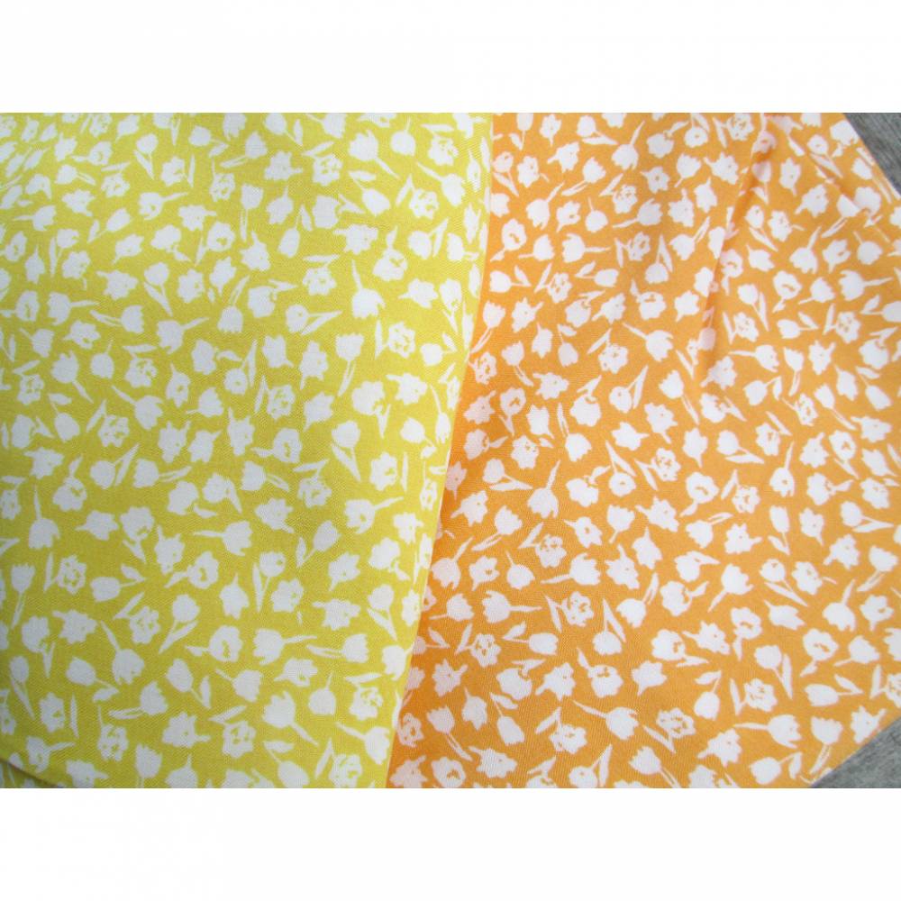 MILLEFIORI leichter XL Schal aus Viskose Blümchen Farbwahl Bild 3