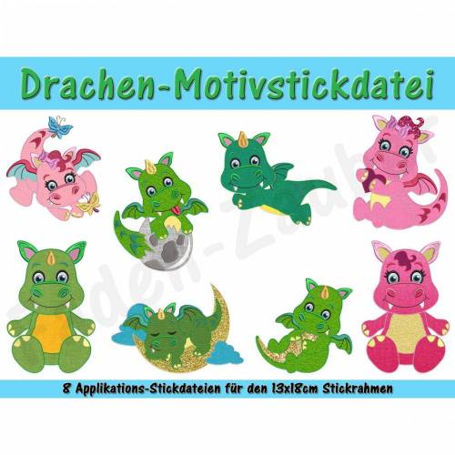 Drachen für den 13x18 Rahmen
