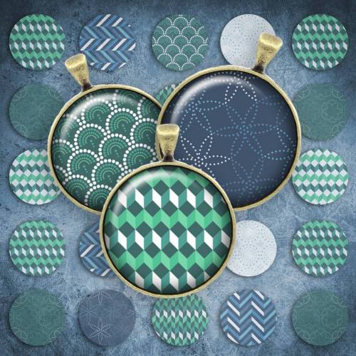 007 - Cabochon Vorlagen, 25mm 18mm 14mm 12mm, rund, Cabochon Motive, Bottle Cap images