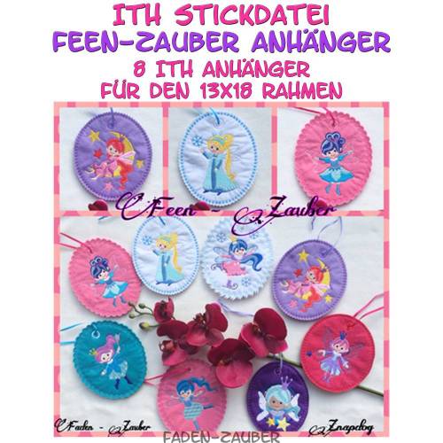 Feen-Zauber Anhänger - ITH für den 13x18cm Rahmen