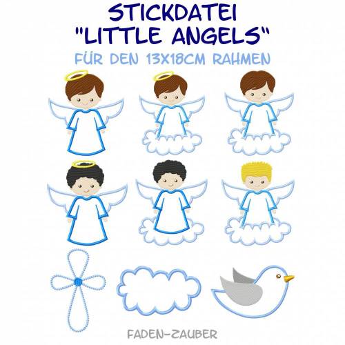 Little Angels Jungs für den 13x18cm Rahmen