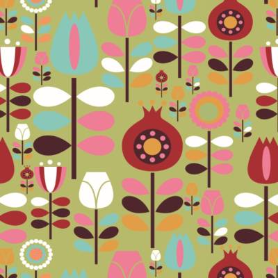 Verschenkidee * Garten Der Siebziger * 5 Postkarten floral & neutral im Geschenkumschlag