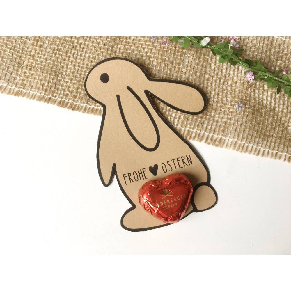 Druckvorlage Ostern - Tischdeko - Gastgeschenk - Osterhase - Mitbringsel - Geschenkidee - Ostergeschenk Bild 9