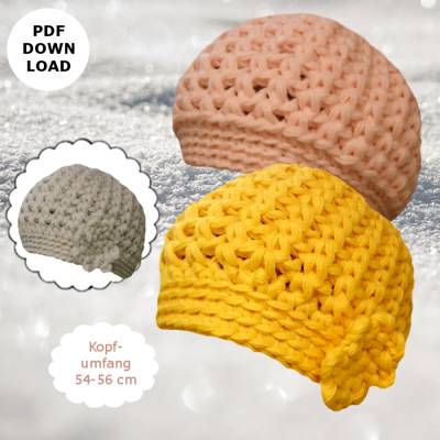 Häkelanleitung "Beanie-Mütze"