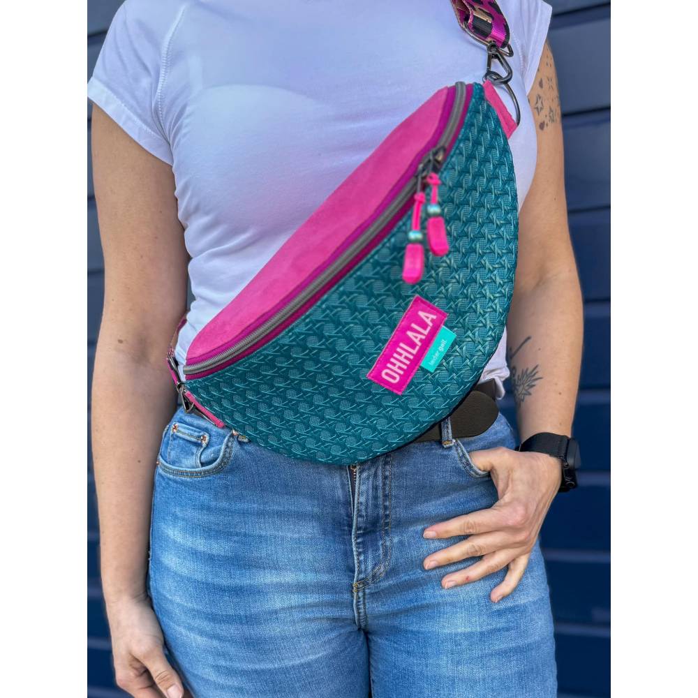 Ebook -PDF Schnittmuster Damen Crossbag Tasche  LUINO Bild 6