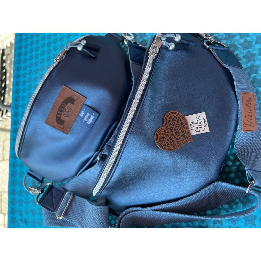 Ebook -PDF Schnittmuster Damen Crossbag Tasche  LUINO Bild 8