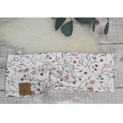 Stirnband/Haarband/Knotenstirnband "Blumenranken"