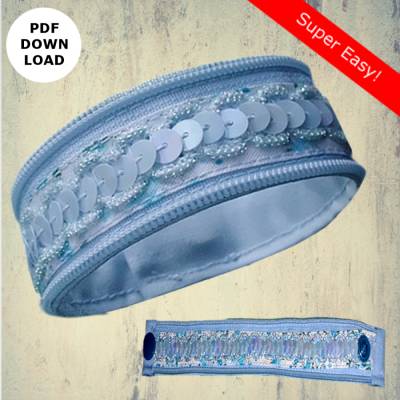 Nähanleitung "Reißverschlussarmband"