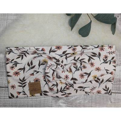 Stirnband/Haarband/Knotenstirnband "Blumen"