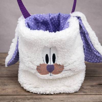 Osterkorb Hase – Osterkörbchen für Kinder | Osterkörbchen Stoff | Osternest | Geschenk zu Ostern