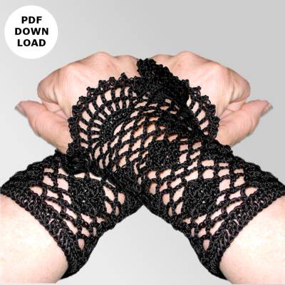 Häkelanleitung "Elegante Armstulpen"