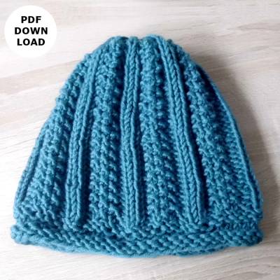Strickanleitung "Mütze Pipa"