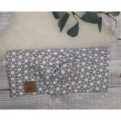 Stirnband/Haarband/Knotenstirnband "Blumenmuster"