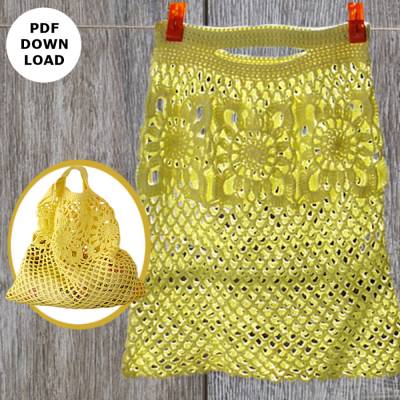 Häkelanleitung "Häkelnetz Mina"