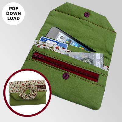 Nähanleitung "Geldbeutel Edith"