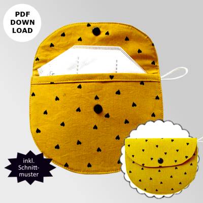 eBook PDF Nähanleitung "Tasche für FFP2 Masken"