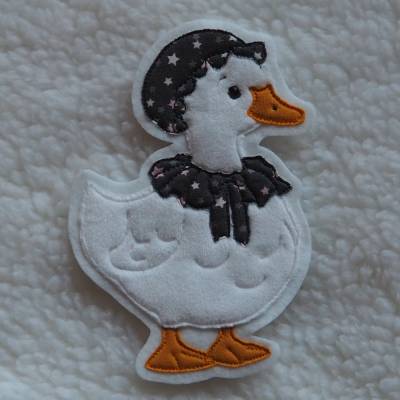Applikation niedliche Gans Aufnäher