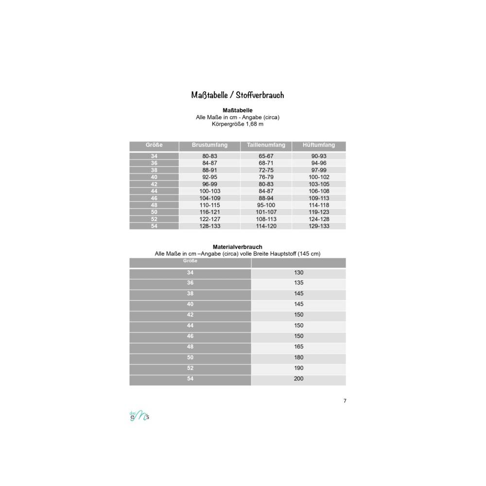 Ebook PDF Schnittmuster Damen Hose BUDONI Gr. 34-54 Bild 2