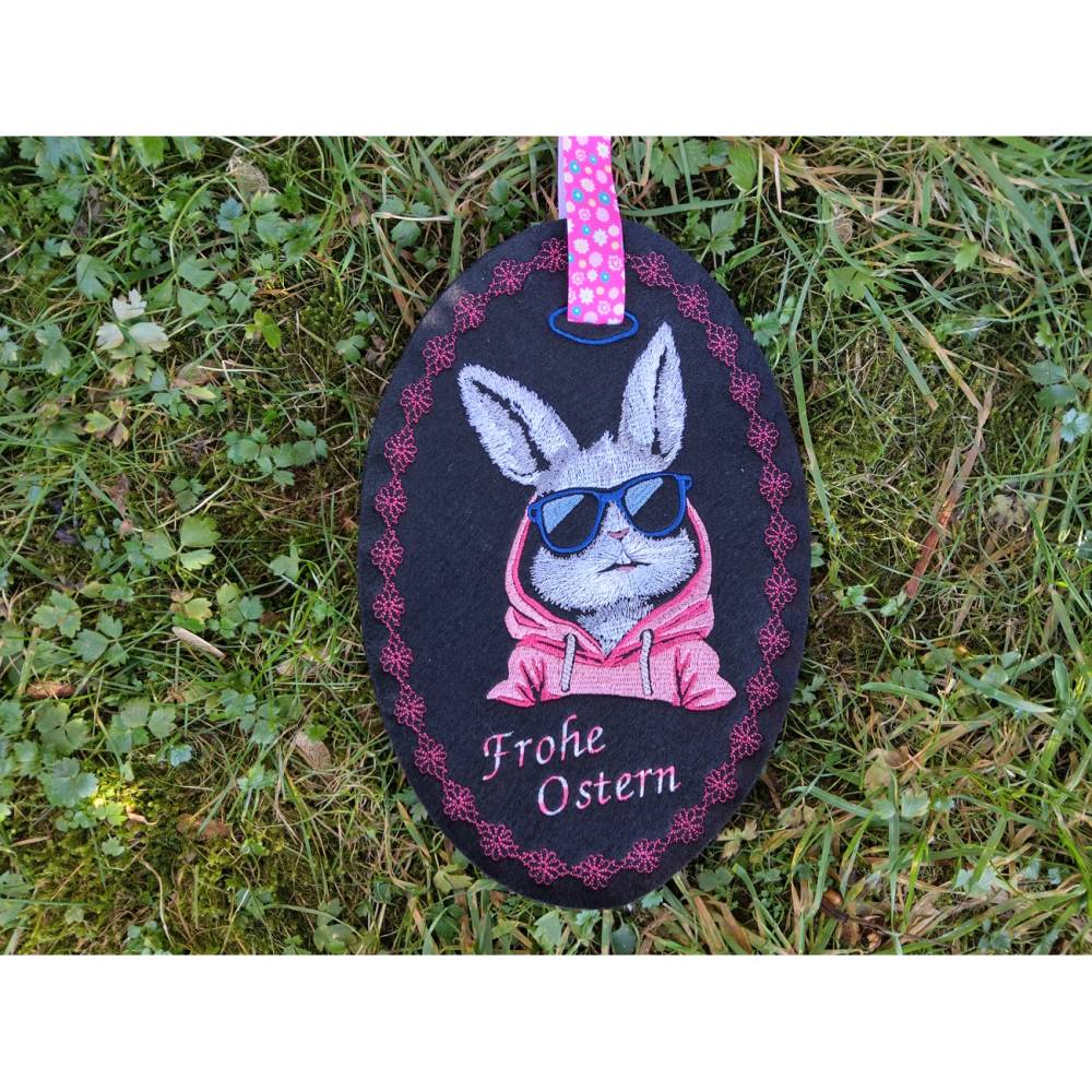 Frau Hase cool Color Lichteffekt 12-14*18cm Bild 3