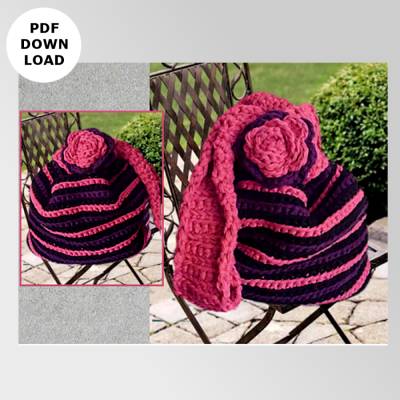 Häkelanleitung "Japanische Knotentasche"