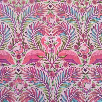 Tula pink Daydreamer Patchworkstoff Flamingo 