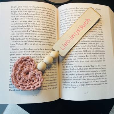 Lesezeichen fürs Lieblingsbuch oder für Lieblings Buch