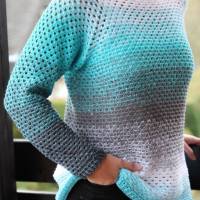 Häkelanleitung RVO Raglan Pullover "Lisa" alle Größen möglich