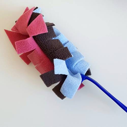 Stickdatei Staubwedel, Rahmen 13 cm x 18 cm, Staubwischen, Umwelt, nachhaltig