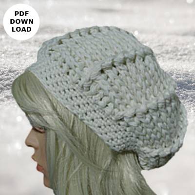 Häkelanleitung "Beanie-Mütze Daphne"